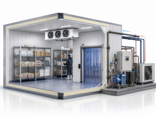 Chiller industrial para sistema de agua helada en Grupo TECSIR