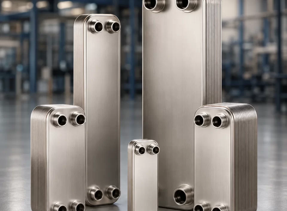 Intercambiadores de calor de placas para refrigeración industrial