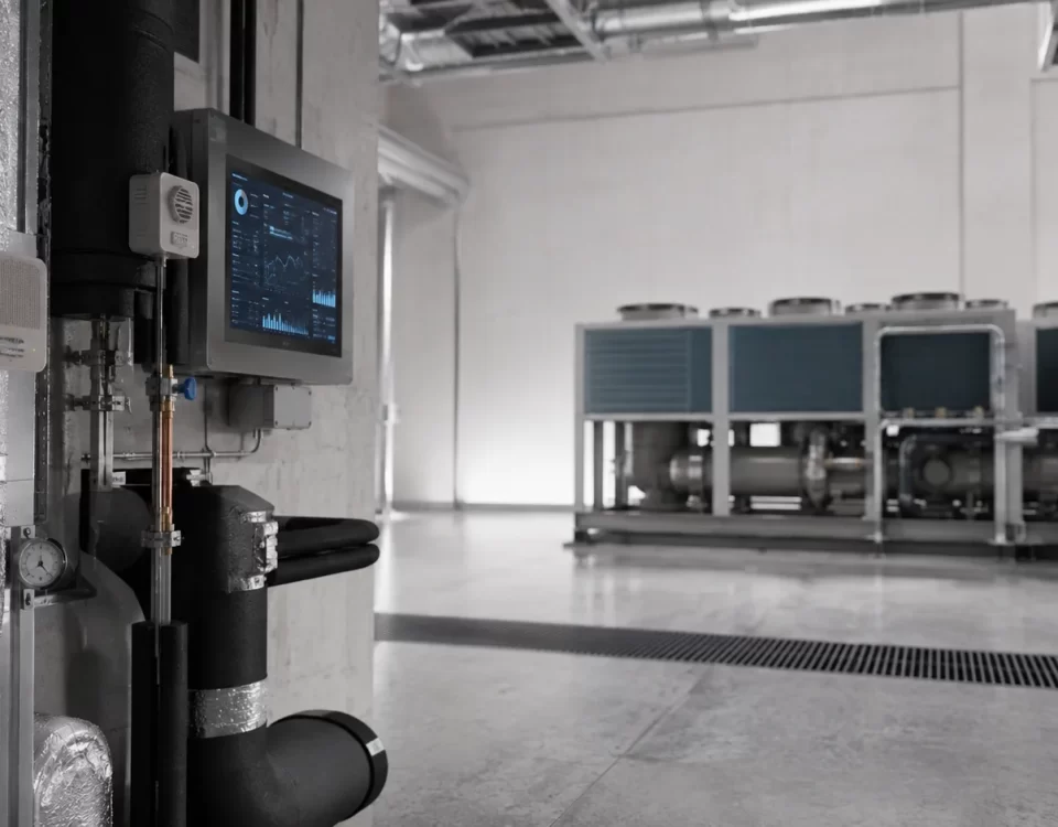 Control de humedad en sistemas HVACR industriales